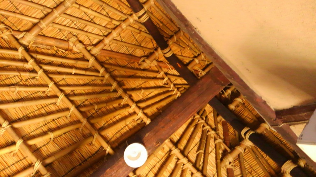 新島襄の旧宅　天井の写真