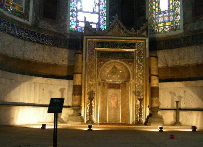 ヨーロッパのモスクになった教会
